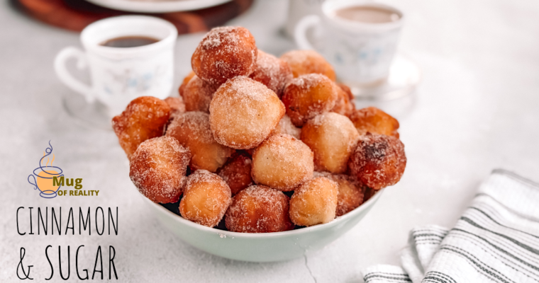 Cinnamon and Sugar Doughnut Holes