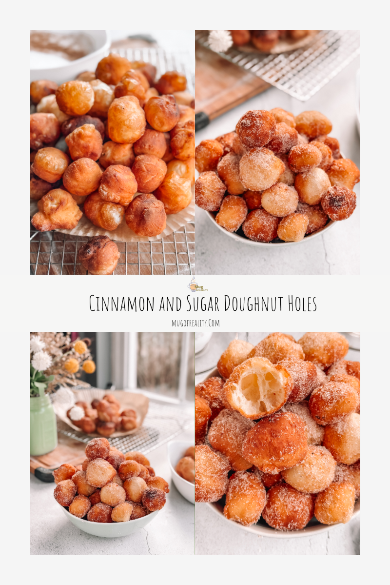 Cinnamon and Sugar Doughnut Holes