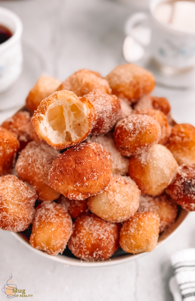 Cinnamon and Sugar Doughnut Holes