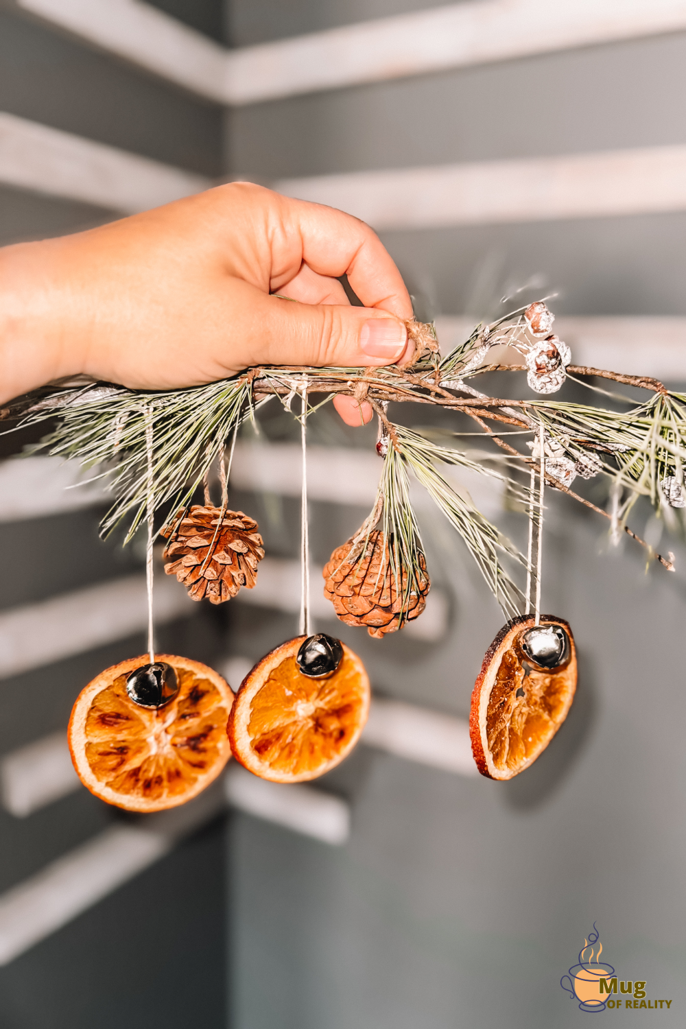 Rustic Holiday Wall Hanging Ornament