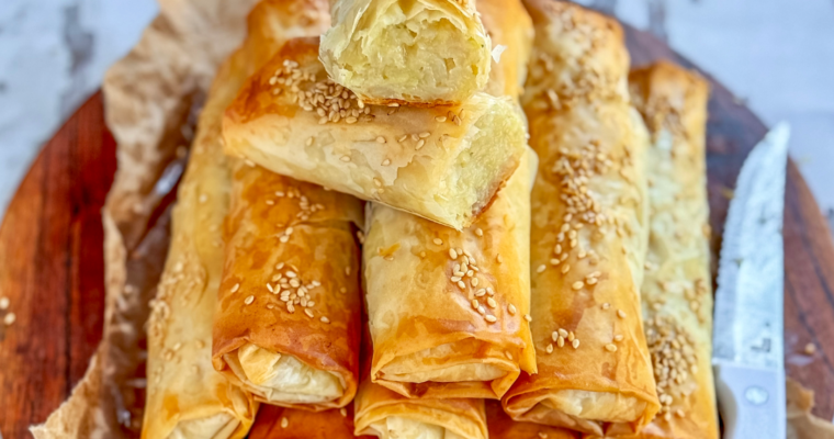 Phyllo Dough Potato Rolls