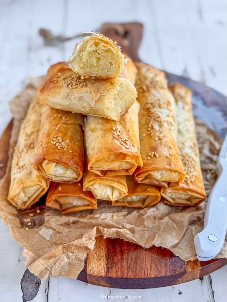 Phyllo Dough Potato Rolls